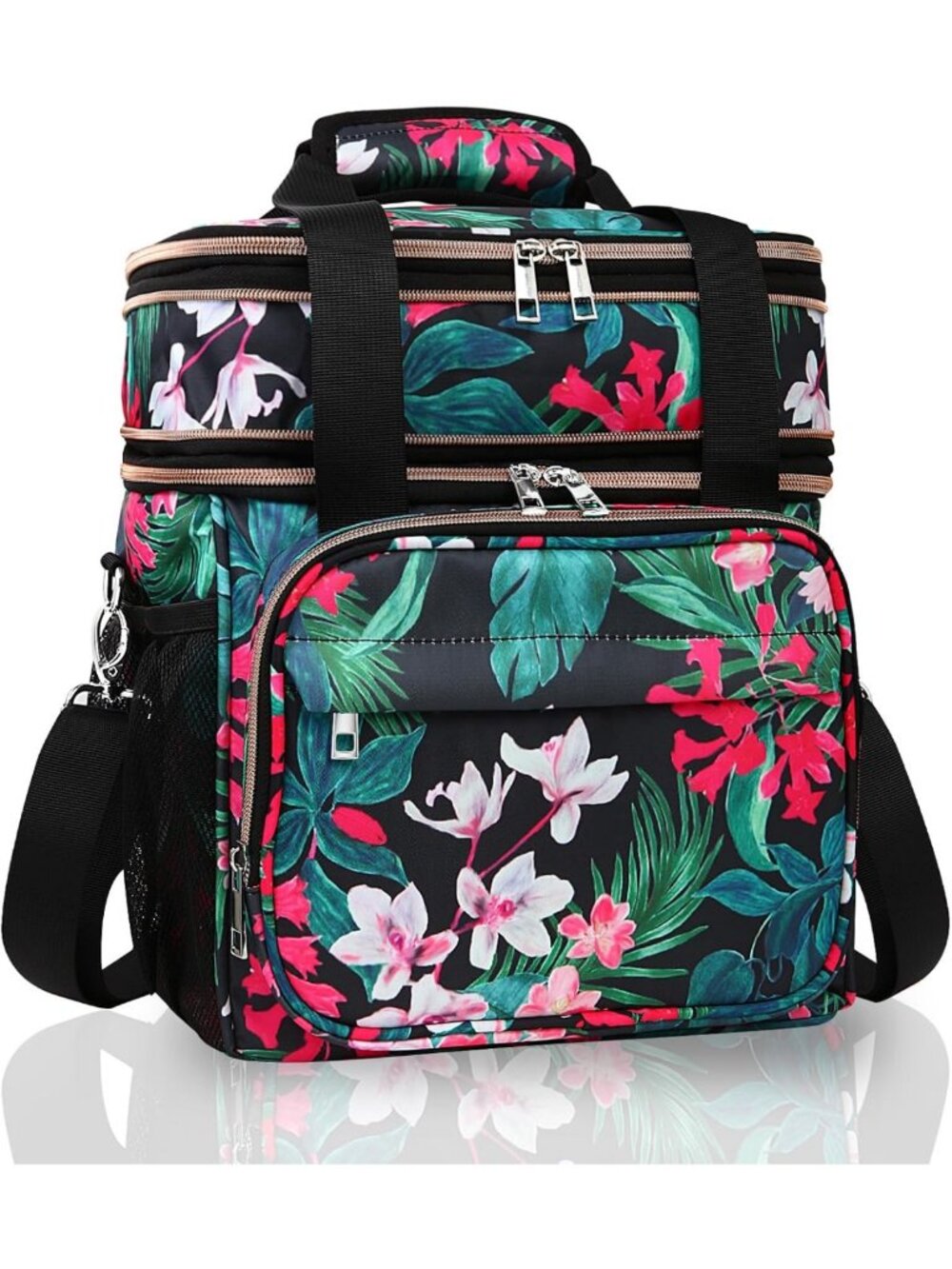 Insulated Expandable Lunch Box for Women | Soft, Leakproof Cooler Bag